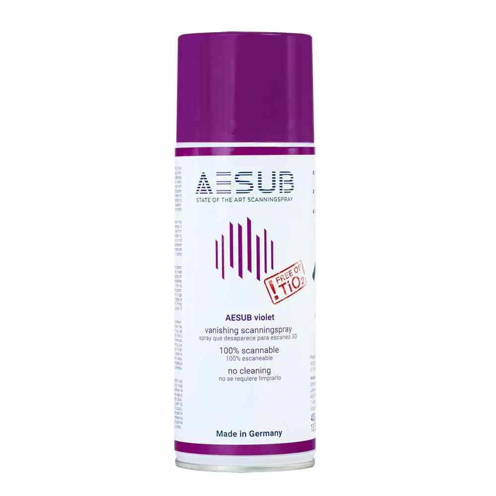 AESUB Violet precision scanning spray can