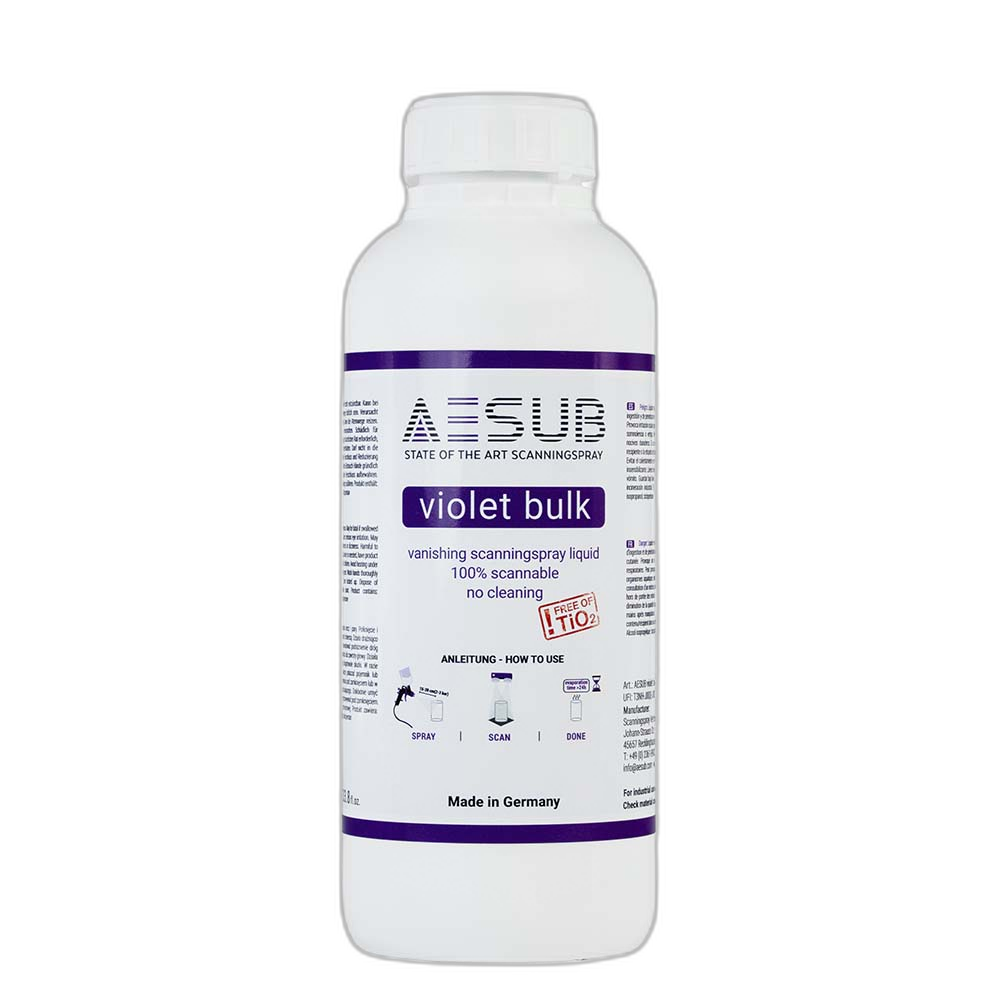 AESUB Violet Vanishing 3D Scanning Liquid primary product view