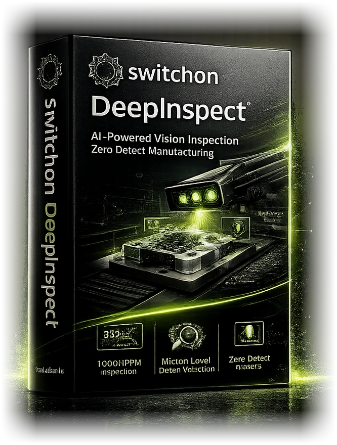 SwitchOn DeepInspect AI visual inspection software, supplied by Rev1 Technologies