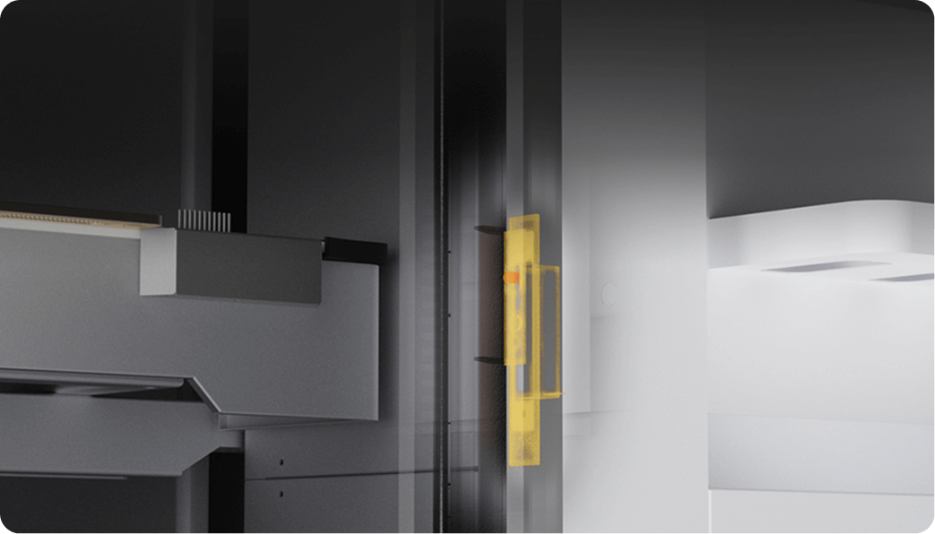D600 Pro 3 HS max-security door lock system for enclosed industrial 3D printing