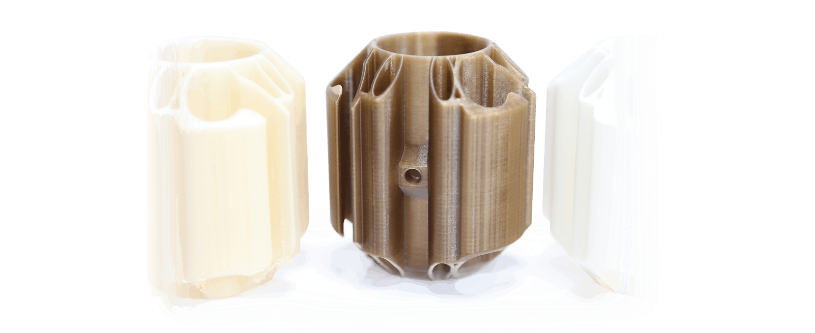 CreatBot PEEK-300 fiber reinforced PEEK CF composite structural 3D printed part