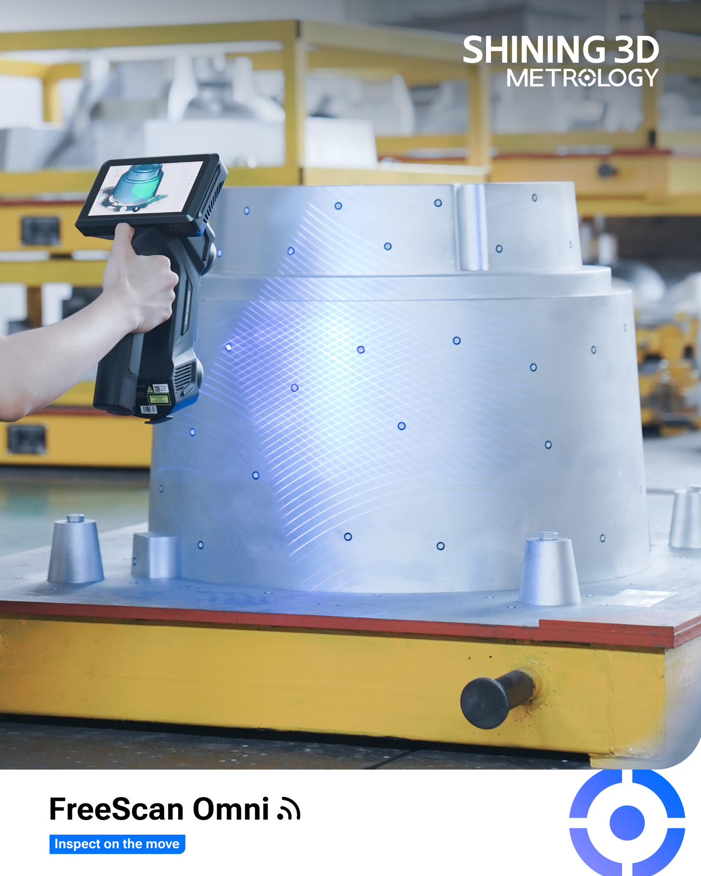Final Inspect Scanner Shining 3D FreeScan Omni | $38,999 | Rev1 Technologies