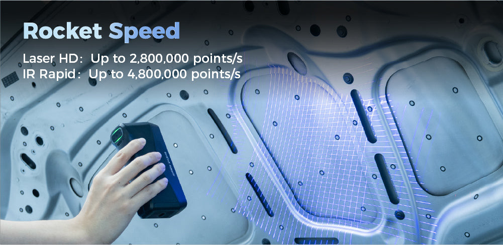 EINSTAR Rockit — laptop scanning workflow