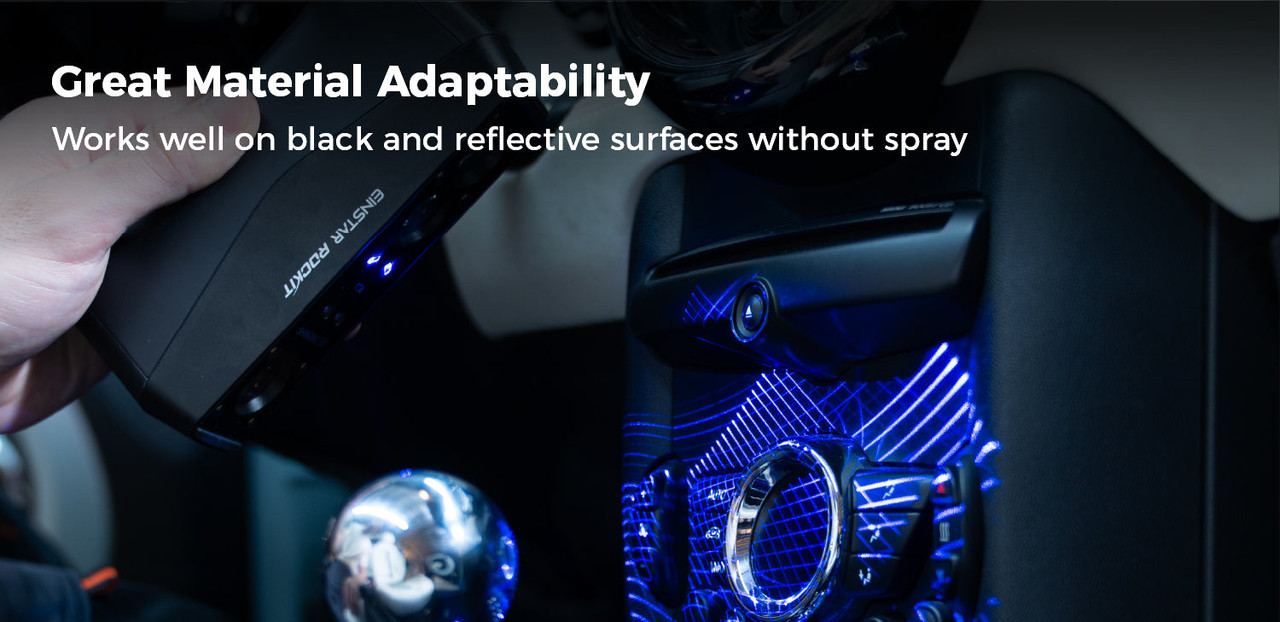 EINSTAR Rockit — scanning complex automotive component