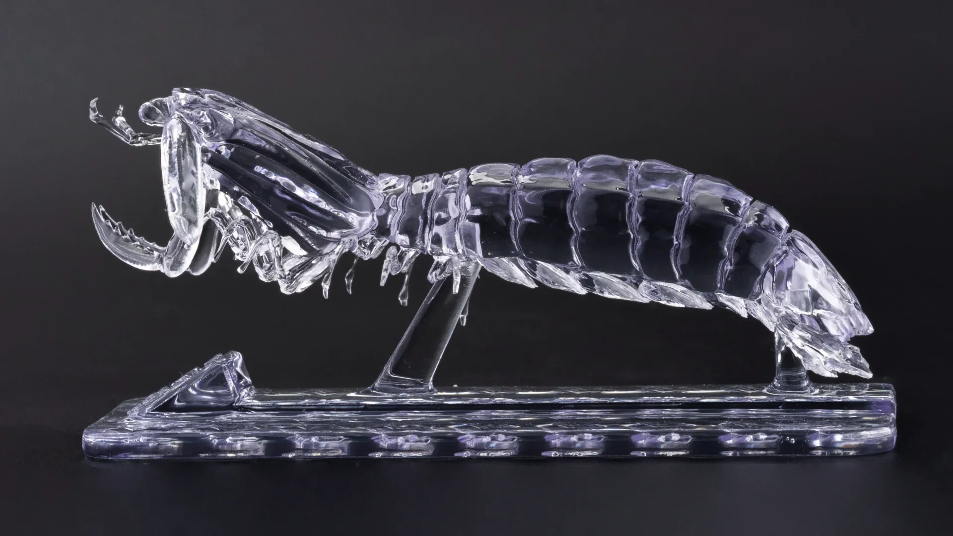 HeyGears PAF10 Clear transparent resin — crystal clarity with gloss coat