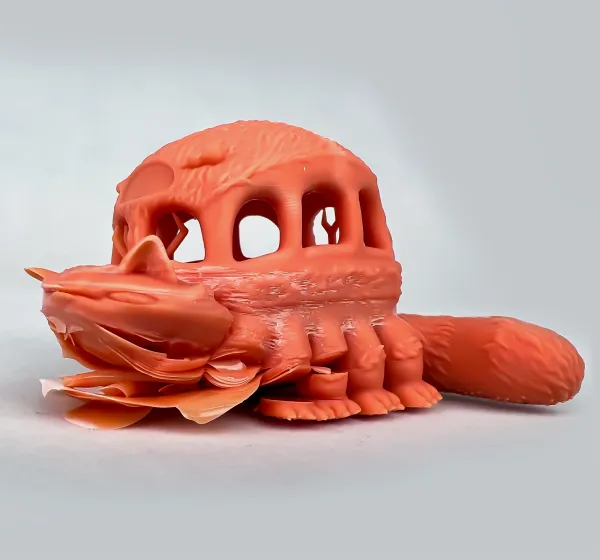 HeyGears UltraCraft Reflex printed art toy skull model - fine surface detail