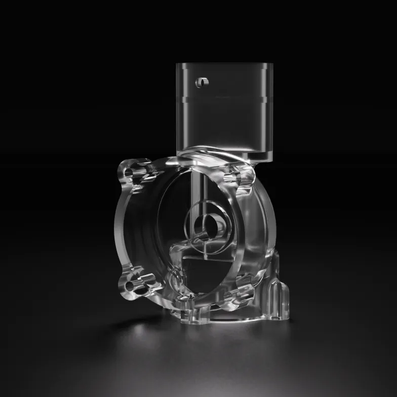 Clear transparent printed assembly from the UltraCraft Reflex