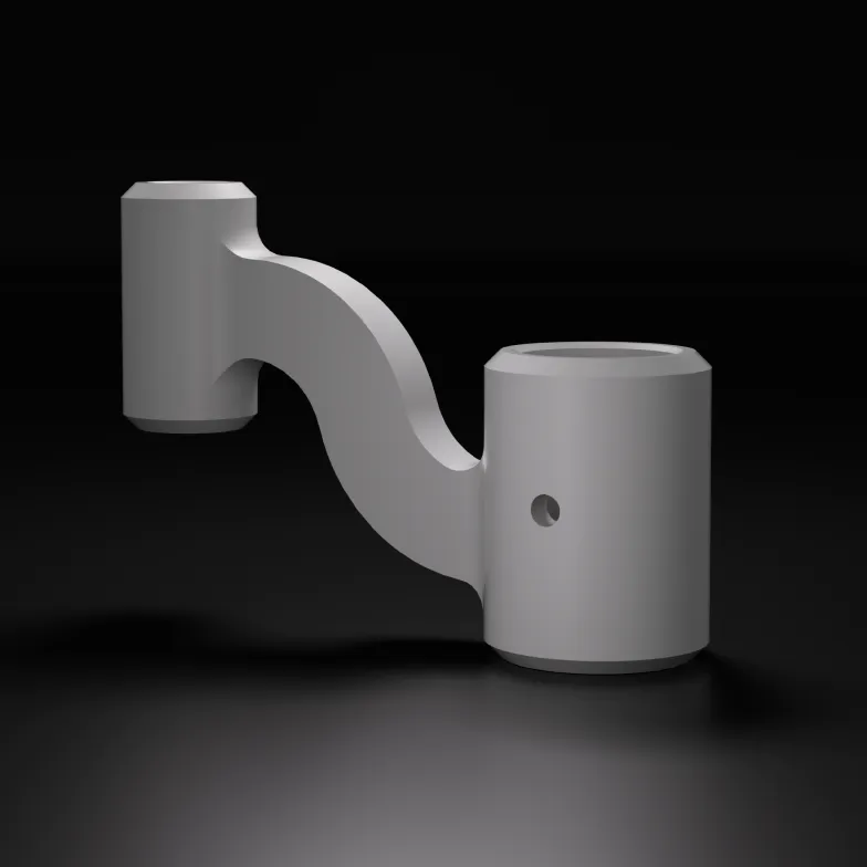 White production assist tool arm printed on the UltraCraft Reflex