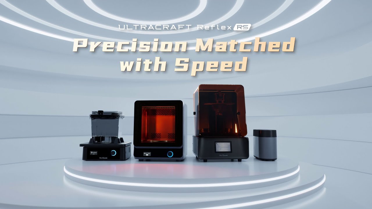 HeyGears UltraCraft Reflex RS official demonstration video - precision matched with speed