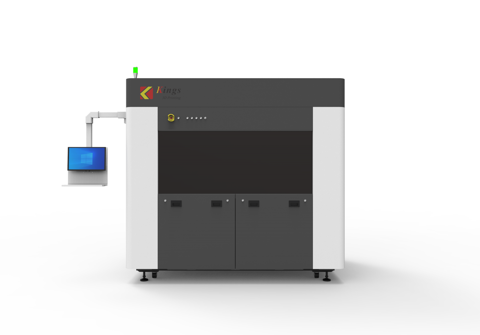 Kings SLA 1700 Pro industrial SLA 3D printer — front view