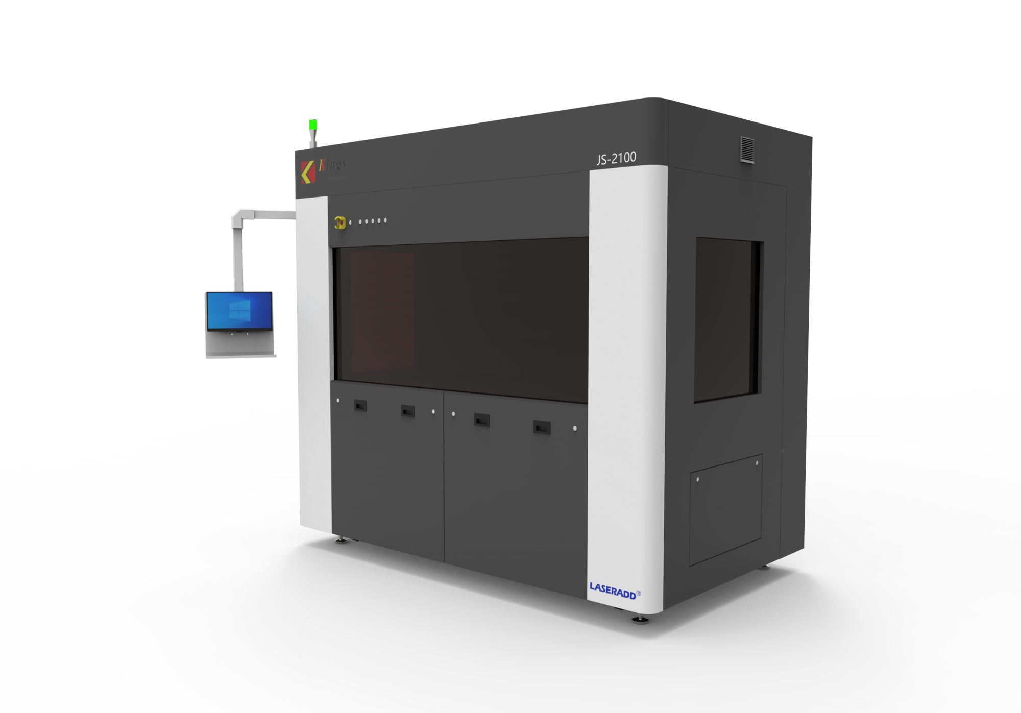 Kings 3D Kings SLA 2100 Pro — front view large-format industrial SLA 3D printer