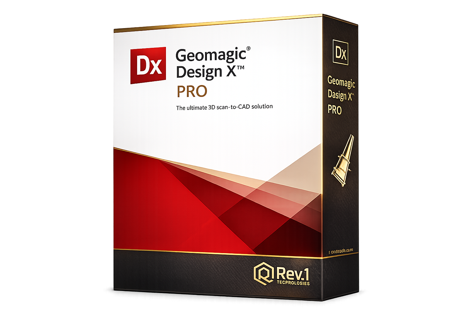 Geomagic Design X Pro — flagship professional software box for complex reverse engineering