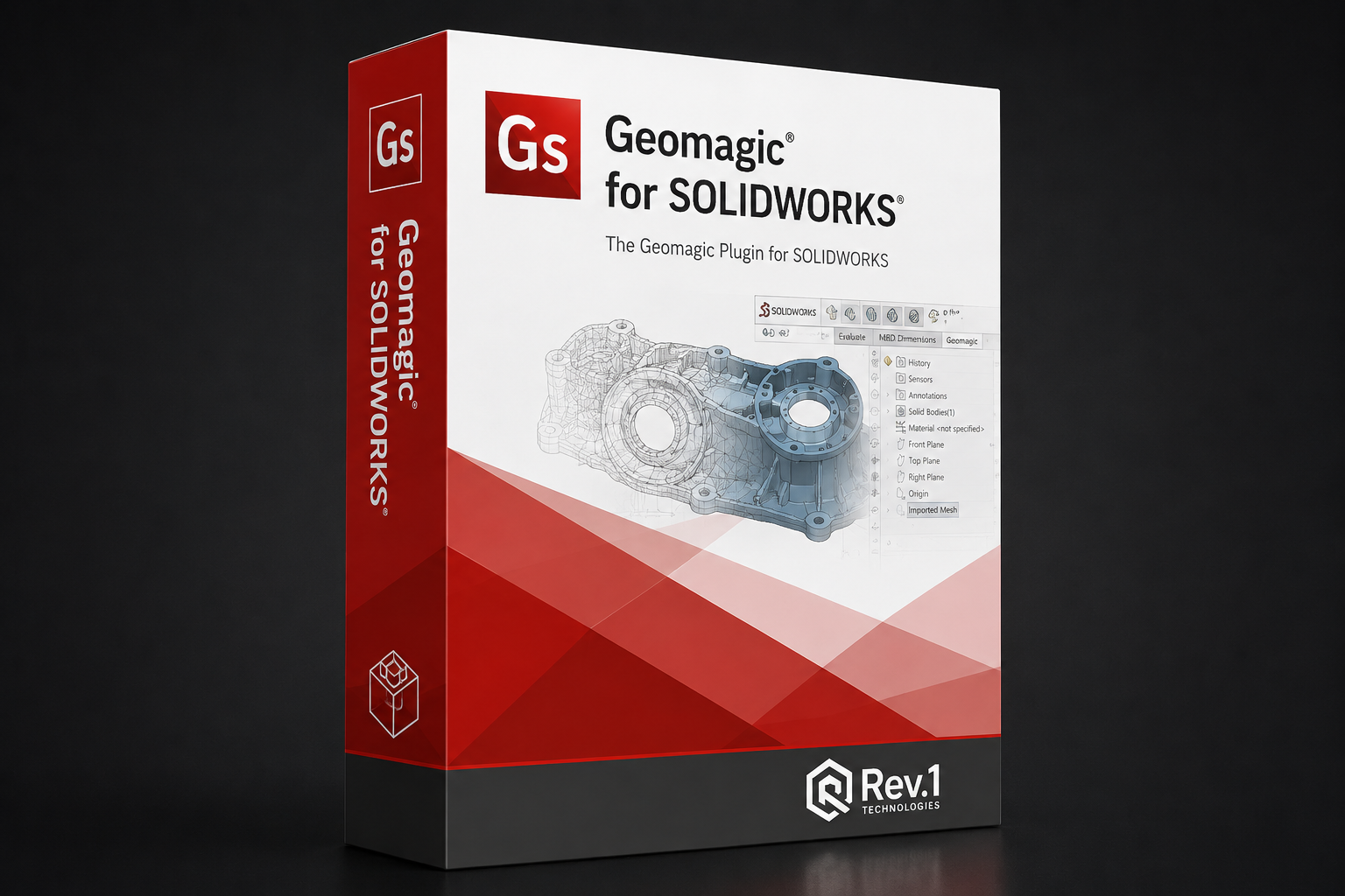Geomagic For SolidWorks &mdash; embedded scan-to-CAD