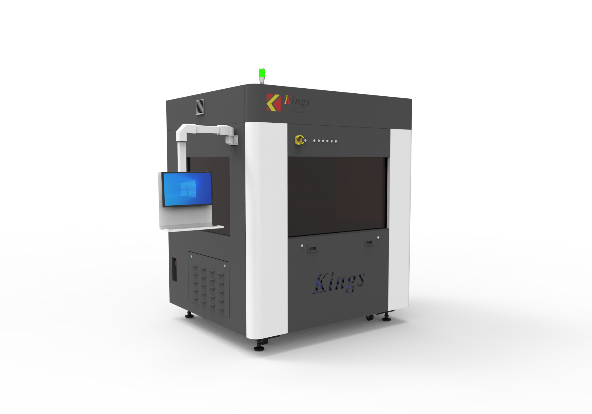 Kings SLA 1200 Pro Industrial SLA 3D Printer — dual-laser large format
