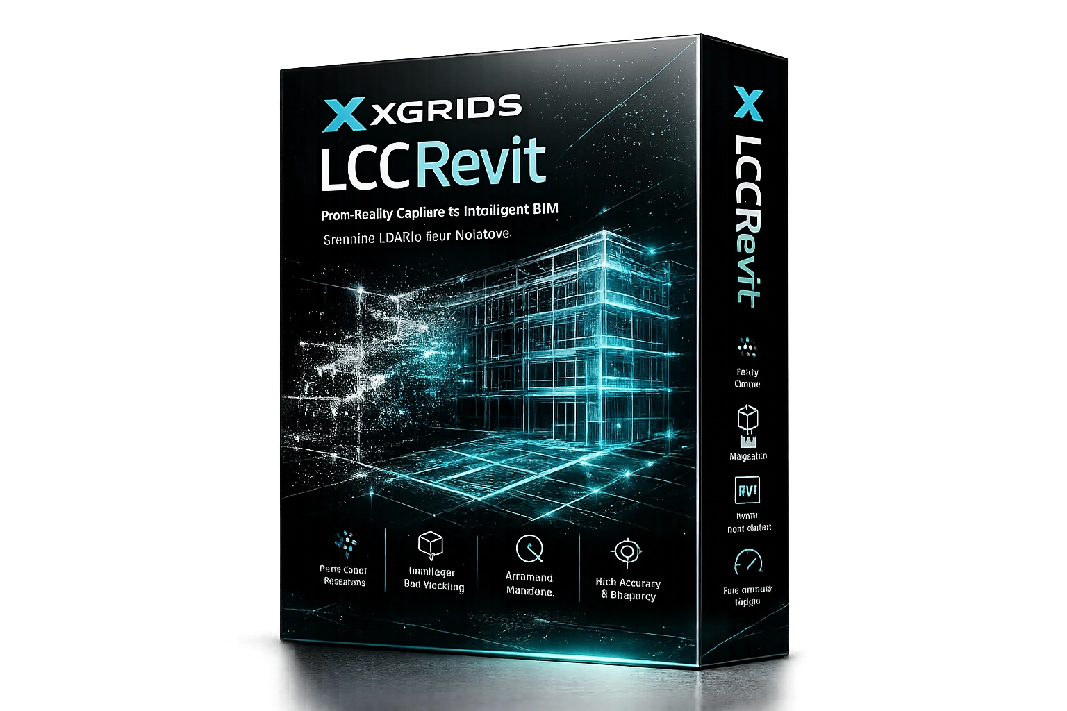 LCC for Revit plugin — Lixel point cloud data imported into Autodesk Revit for precise Scan-to-BIM modeling