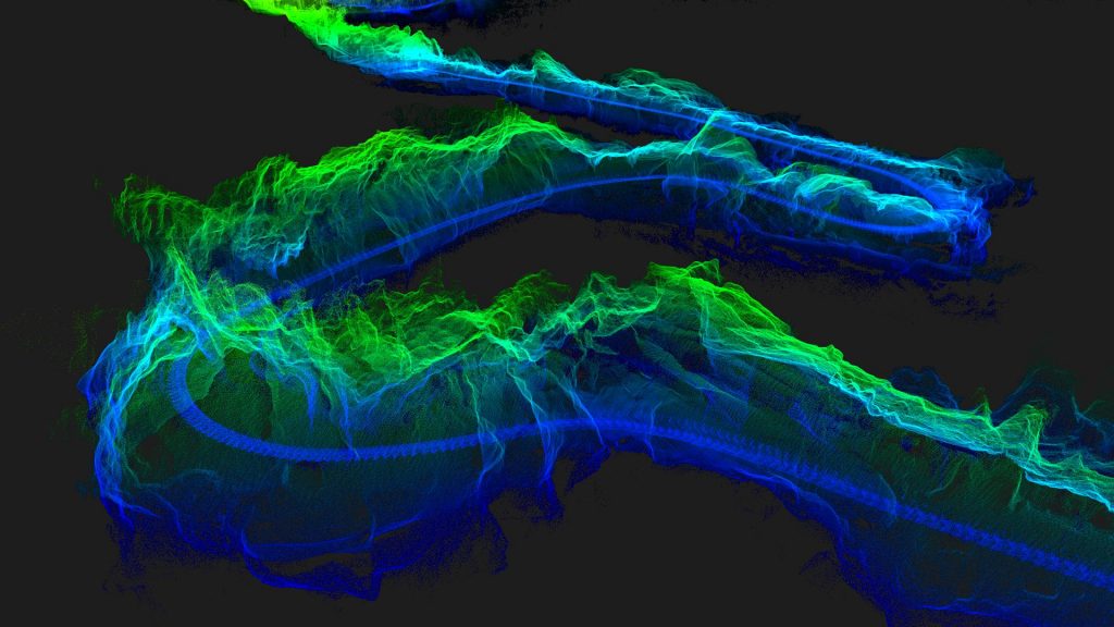 Lixel L2 Pro survey-grade colored point cloud processed in LixelStudio — AEC as-built documentation