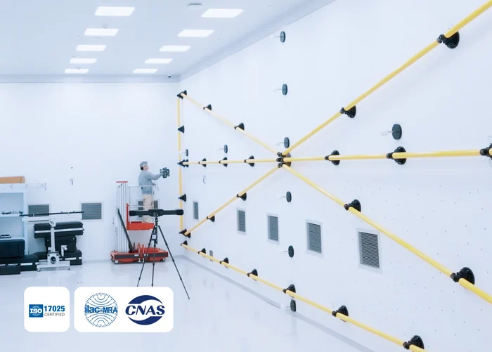 SHINING 3D ISO 17025 accredited accuracy lab