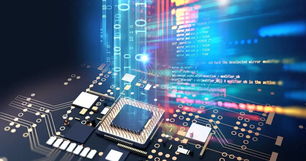 Populated printed circuit board of the kind Rev1 designs enclosures and fixtures around