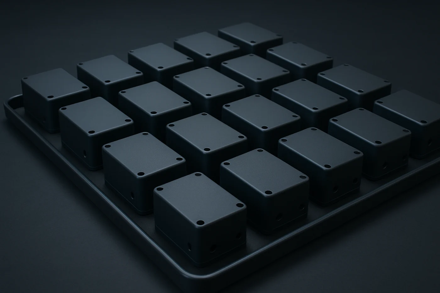 Low-volume bridge production run of finished manufactured parts