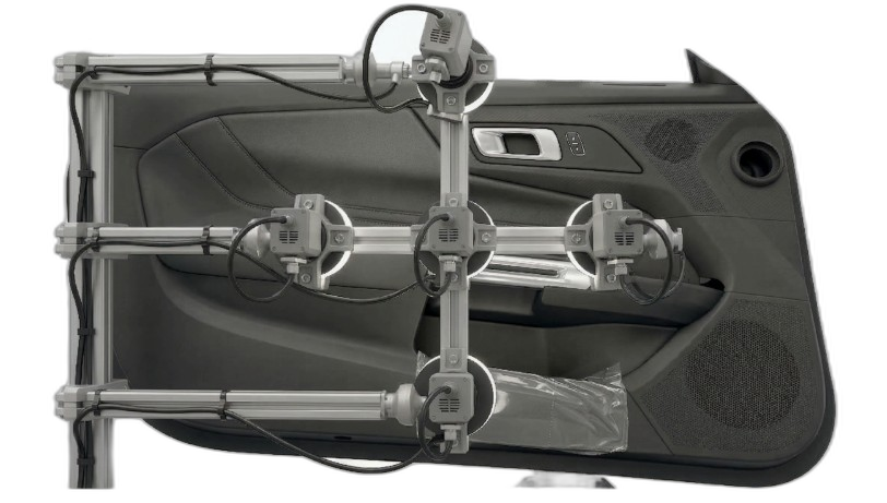 DeepInspect edge controller — industrial camera hardware setup