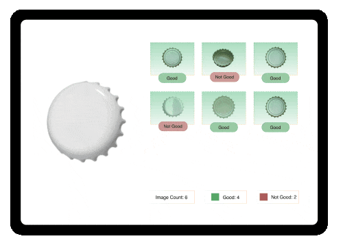 DeepInspect no-code AI model training interface